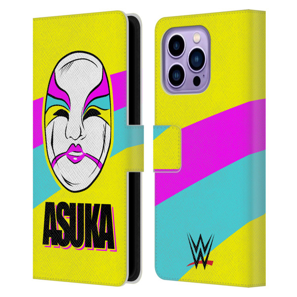 WWE Asuka The Empress Leather Book Wallet Case Cover For Apple iPhone 14 Pro Max