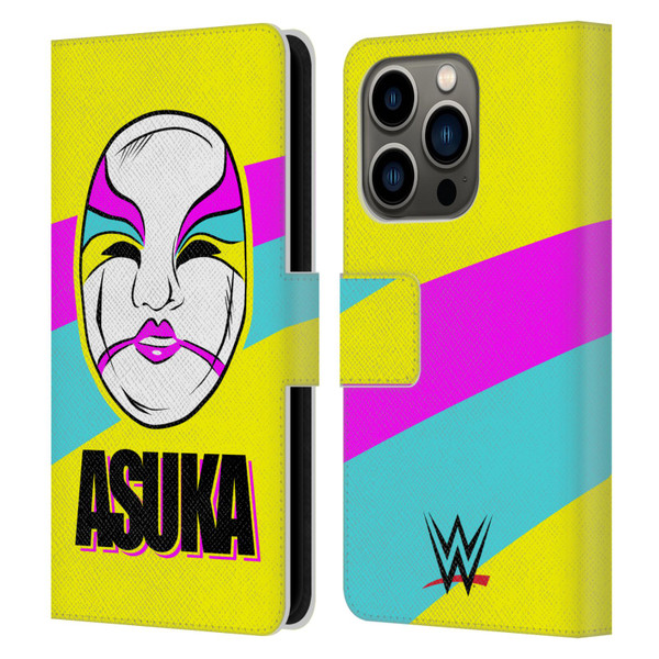 WWE Asuka The Empress Leather Book Wallet Case Cover For Apple iPhone 14 Pro