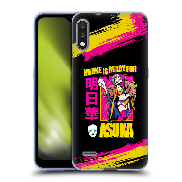 WWE Asuka No One Is Ready Soft Gel Case for LG K22