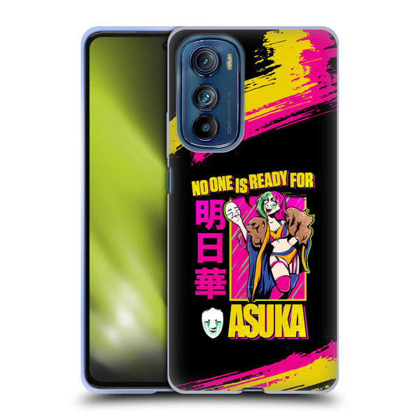 WWE Asuka No One Is Ready Soft Gel Case for Motorola Edge 30