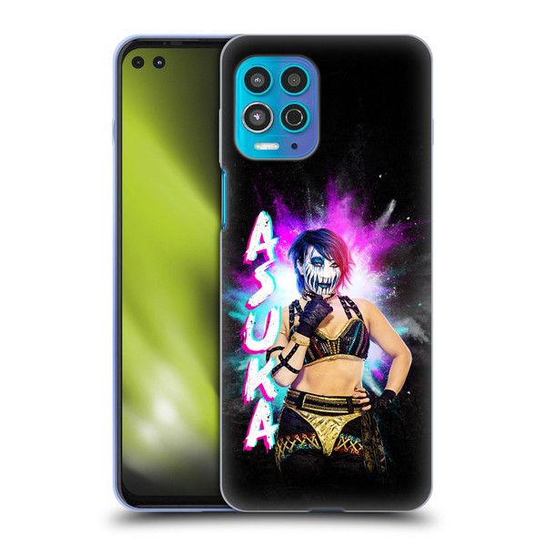 WWE Asuka Black Portrait Soft Gel Case for Motorola Moto G100