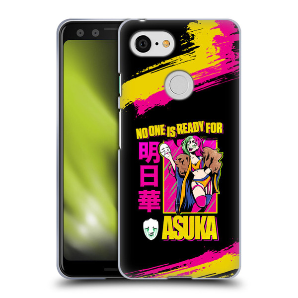 WWE Asuka No One Is Ready Soft Gel Case for Google Pixel 3