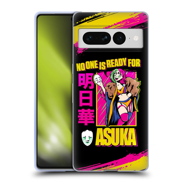 WWE Asuka No One Is Ready Soft Gel Case for Google Pixel 7 Pro