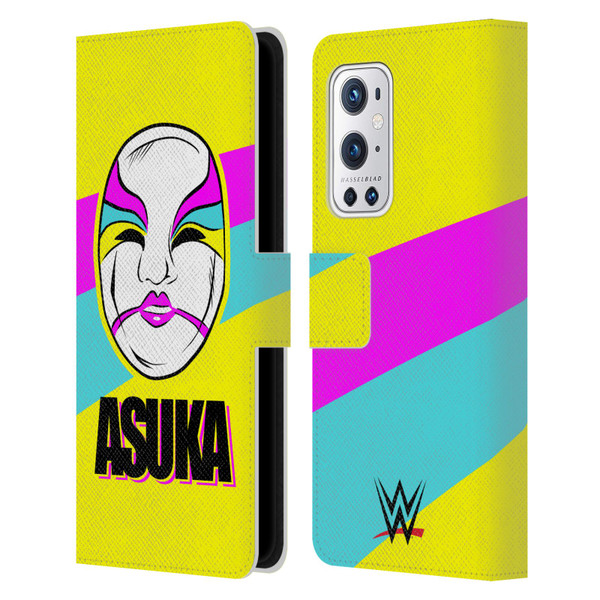 WWE Asuka The Empress Leather Book Wallet Case Cover For OnePlus 9 Pro