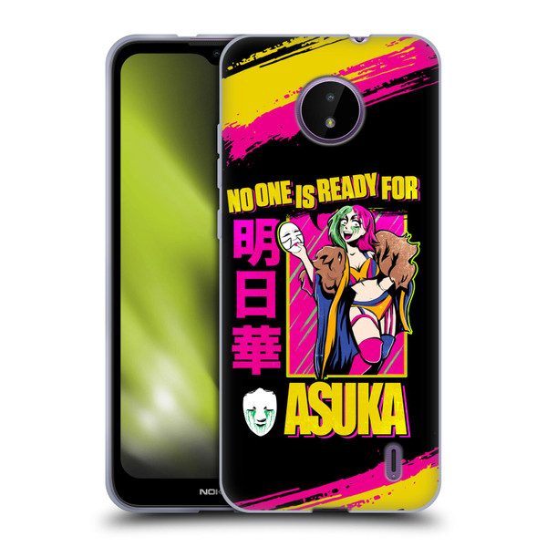 WWE Asuka No One Is Ready Soft Gel Case for Nokia C10 / C20