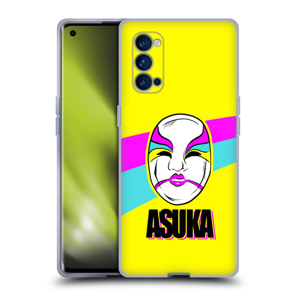 WWE Asuka The Empress Soft Gel Case for OPPO Reno 4 Pro 5G