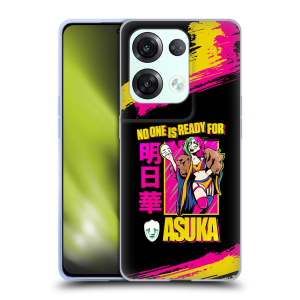 WWE Asuka No One Is Ready Soft Gel Case for OPPO Reno8 Pro