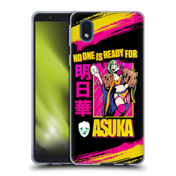WWE Asuka No One Is Ready Soft Gel Case for Samsung Galaxy A01 Core (2020)