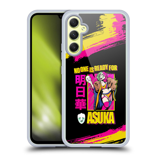 WWE Asuka No One Is Ready Soft Gel Case for Samsung Galaxy A34 5G