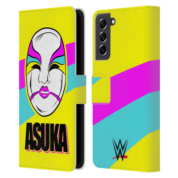 WWE Asuka The Empress Leather Book Wallet Case Cover For Samsung Galaxy S21 FE 5G