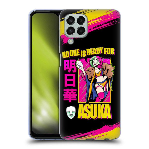 WWE Asuka No One Is Ready Soft Gel Case for Samsung Galaxy M33 (2022)