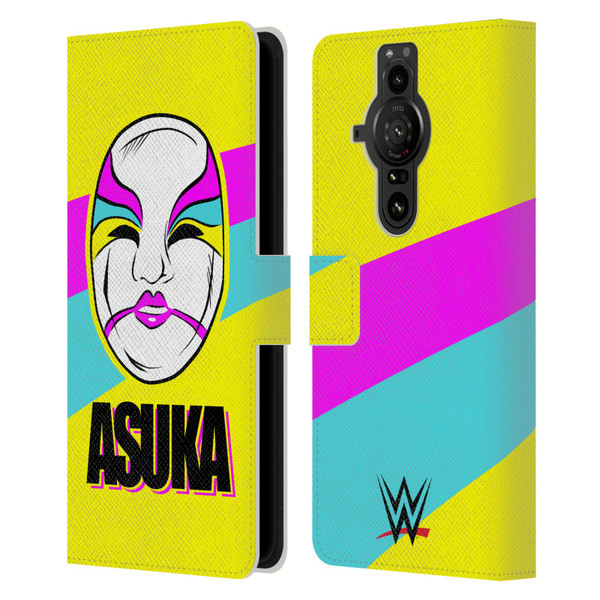 WWE Asuka The Empress Leather Book Wallet Case Cover For Sony Xperia Pro-I