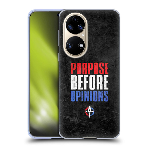 WWE Austin Theory Purpose Before Opinions Soft Gel Case for Huawei P50