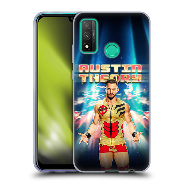 WWE Austin Theory Portrait Soft Gel Case for Huawei P Smart (2020)