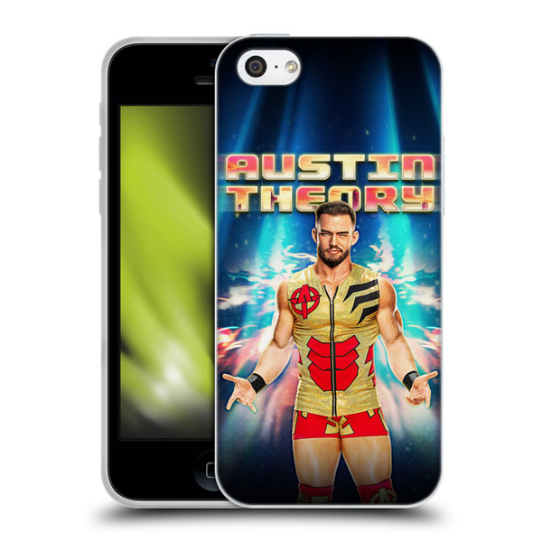 WWE Austin Theory Portrait Soft Gel Case for Apple iPhone 5c