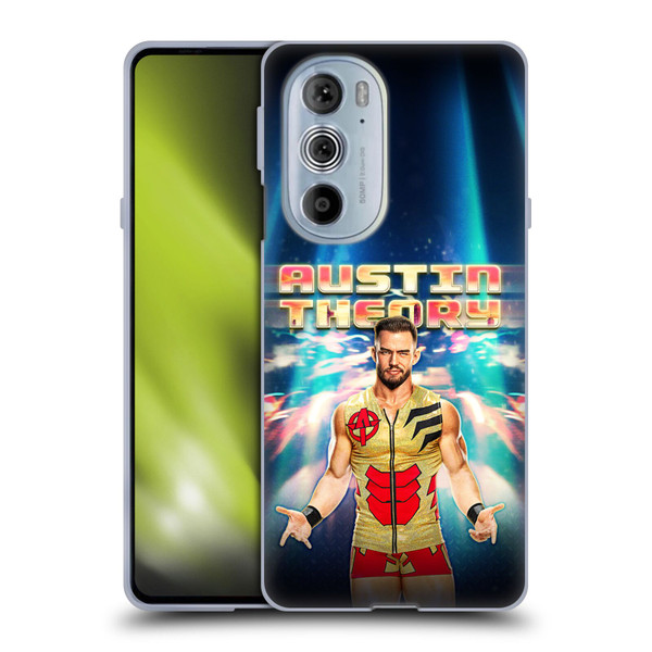 WWE Austin Theory Portrait Soft Gel Case for Motorola Edge X30