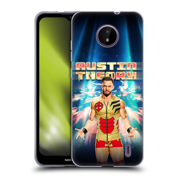 WWE Austin Theory Portrait Soft Gel Case for Nokia C10 / C20