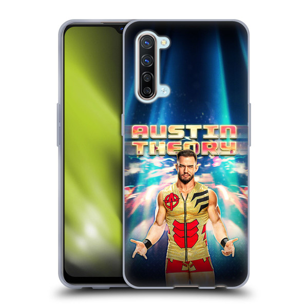 WWE Austin Theory Portrait Soft Gel Case for OPPO Find X2 Lite 5G
