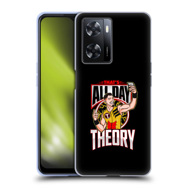 WWE Austin Theory All Day Theory Soft Gel Case for OPPO A57s