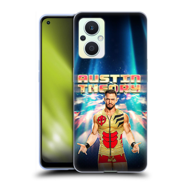 WWE Austin Theory Portrait Soft Gel Case for OPPO Reno8 Lite