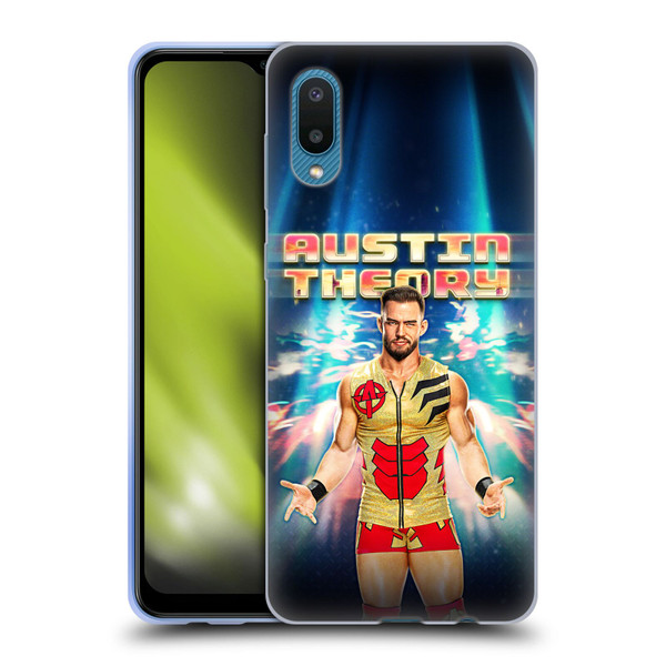 WWE Austin Theory Portrait Soft Gel Case for Samsung Galaxy A02/M02 (2021)