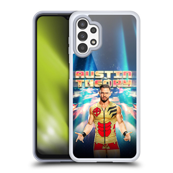 WWE Austin Theory Portrait Soft Gel Case for Samsung Galaxy A13 (2022)