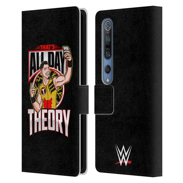 WWE Austin Theory All Day Theory Leather Book Wallet Case Cover For Xiaomi Mi 10 5G / Mi 10 Pro 5G