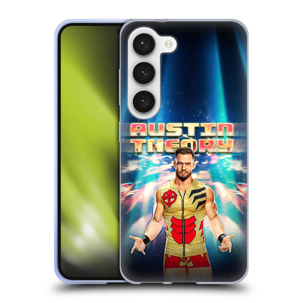 WWE Austin Theory Portrait Soft Gel Case for Samsung Galaxy S23 5G