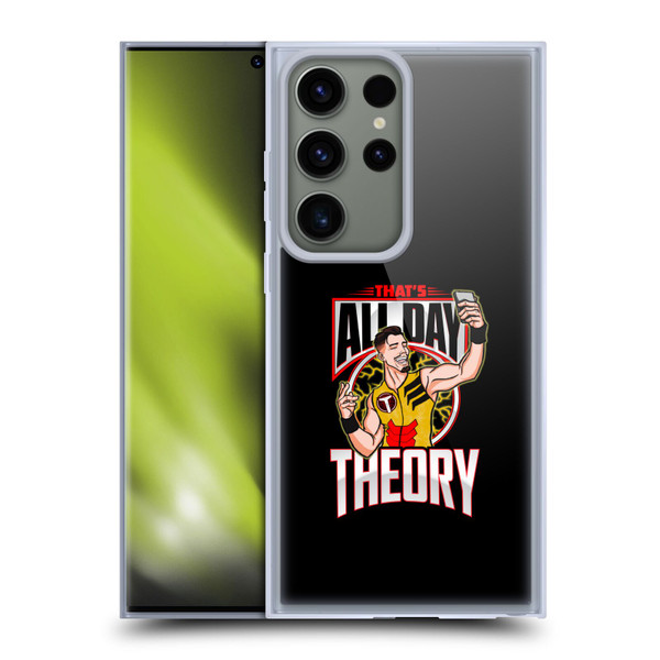 WWE Austin Theory All Day Theory Soft Gel Case for Samsung Galaxy S23 Ultra 5G