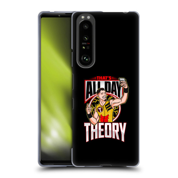 WWE Austin Theory All Day Theory Soft Gel Case for Sony Xperia 1 III