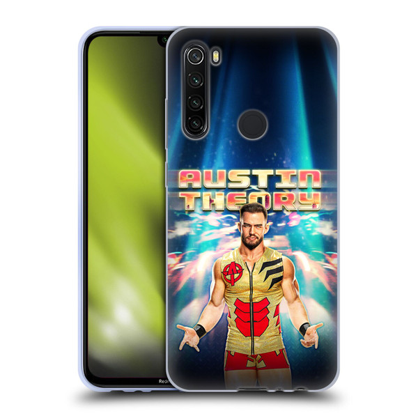 WWE Austin Theory Portrait Soft Gel Case for Xiaomi Redmi Note 8T