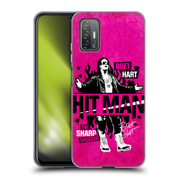 WWE Bret Hart Hitman Soft Gel Case for HTC Desire 21 Pro 5G