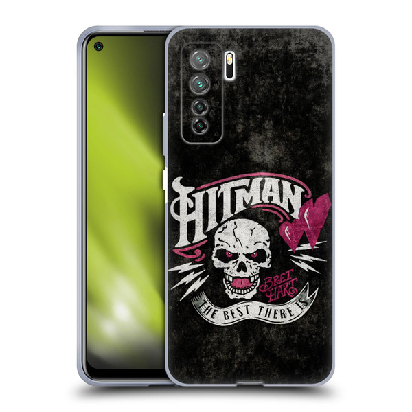WWE Bret Hart Hitman Logo Soft Gel Case for Huawei Nova 7 SE/P40 Lite 5G