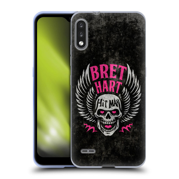 WWE Bret Hart Hitman Skull Soft Gel Case for LG K22