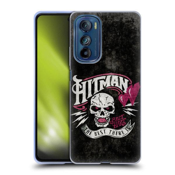 WWE Bret Hart Hitman Logo Soft Gel Case for Motorola Edge 30