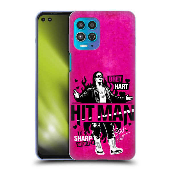 WWE Bret Hart Hitman Soft Gel Case for Motorola Moto G100