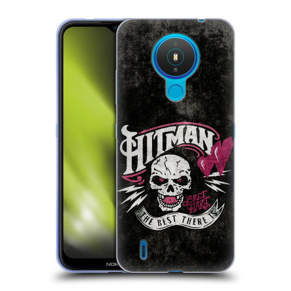 WWE Bret Hart Hitman Logo Soft Gel Case for Nokia 1.4