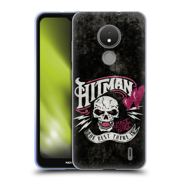 WWE Bret Hart Hitman Logo Soft Gel Case for Nokia C21