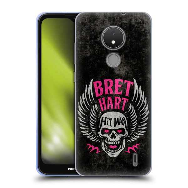 WWE Bret Hart Hitman Skull Soft Gel Case for Nokia C21