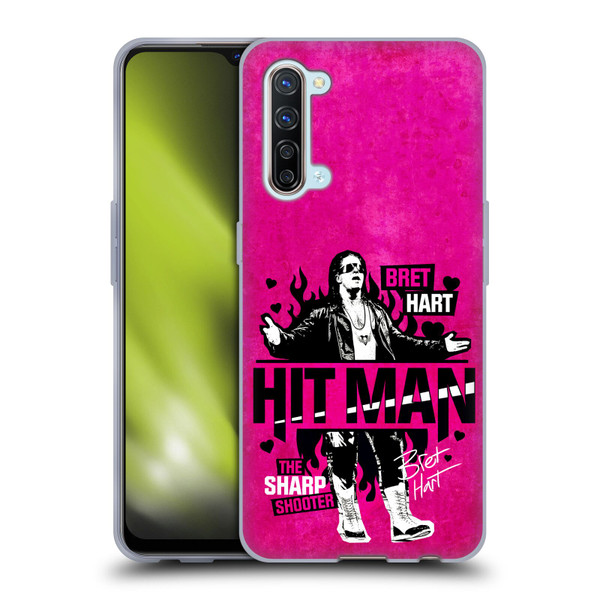 WWE Bret Hart Hitman Soft Gel Case for OPPO Find X2 Lite 5G