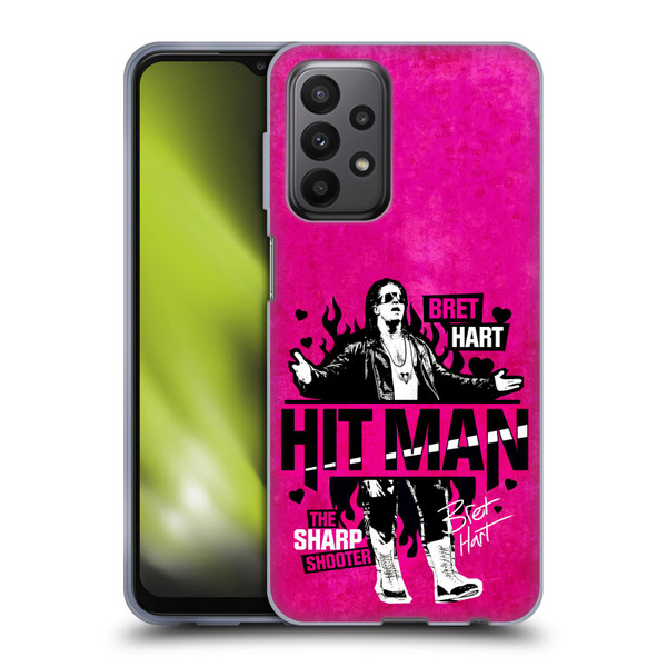 WWE Bret Hart Hitman Soft Gel Case for Samsung Galaxy A23 / 5G (2022)