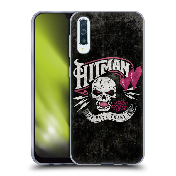WWE Bret Hart Hitman Logo Soft Gel Case for Samsung Galaxy A50/A30s (2019)