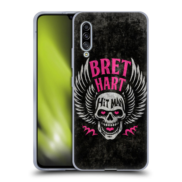 WWE Bret Hart Hitman Skull Soft Gel Case for Samsung Galaxy A90 5G (2019)