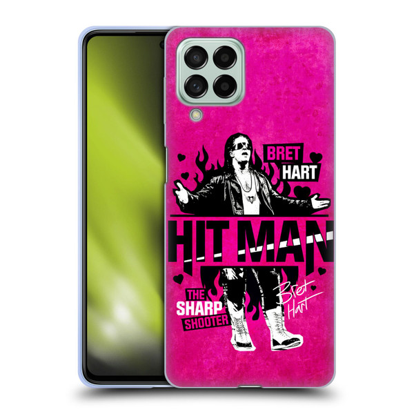 WWE Bret Hart Hitman Soft Gel Case for Samsung Galaxy M53 (2022)