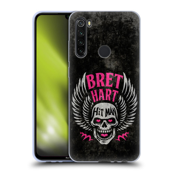 WWE Bret Hart Hitman Skull Soft Gel Case for Xiaomi Redmi Note 8T