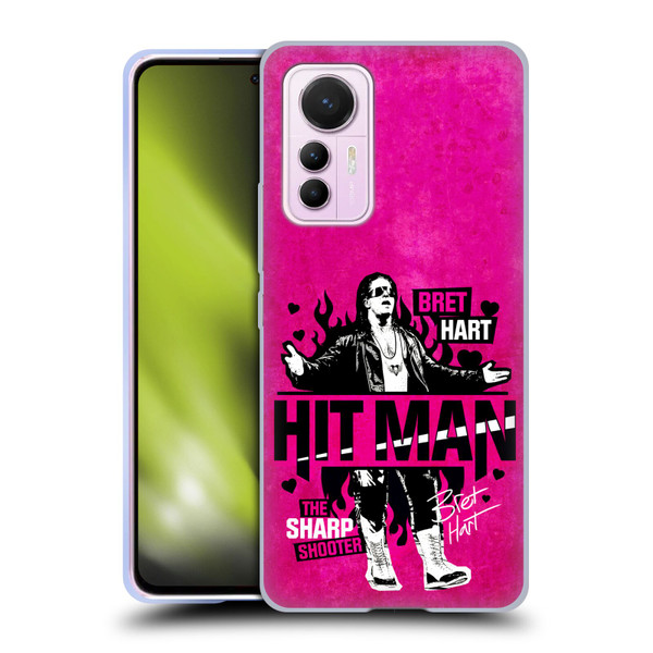 WWE Bret Hart Hitman Soft Gel Case for Xiaomi 12 Lite