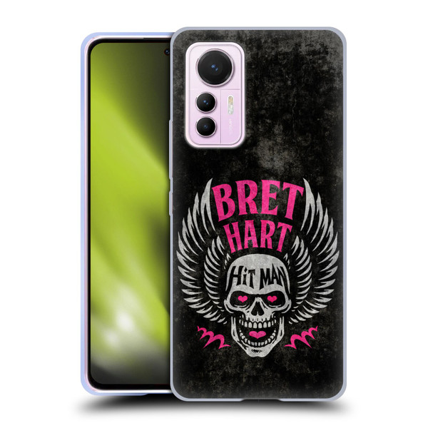 WWE Bret Hart Hitman Skull Soft Gel Case for Xiaomi 12 Lite