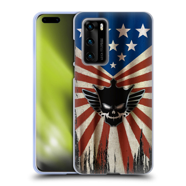 WWE Cody Rhodes Distressed Flag Soft Gel Case for Huawei P40 5G