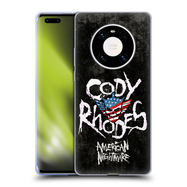 WWE Cody Rhodes Distressed Name Soft Gel Case for Huawei Mate 40 Pro 5G