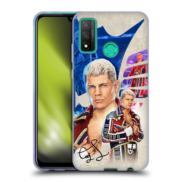 WWE Cody Rhodes Superstar Graphics Soft Gel Case for Huawei P Smart (2020)